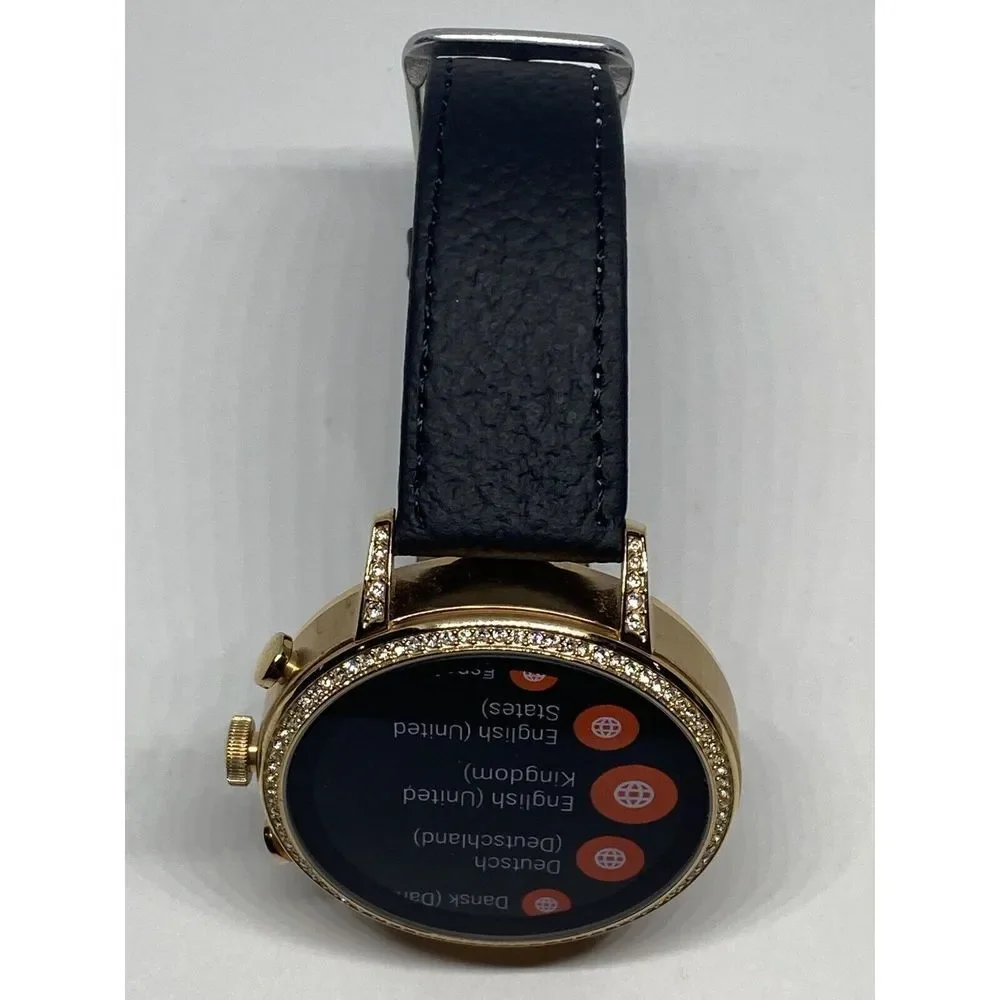 Fossil Gen 4 Authentic Digital Dial Smart Watch Custom Band FTW6015 AB572